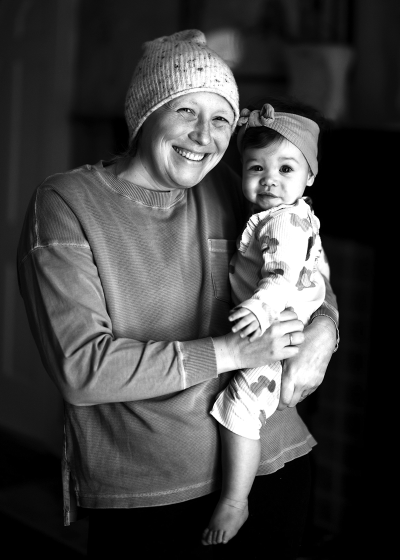  Rabideau was diagnosed with stage 3 inflammatory breast cancer a couple of months after she gave birth to her daughter, Tatum. 