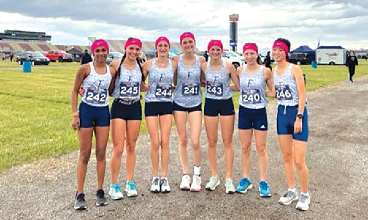  Farmington cross country took 13th place at the Michigan High School Athletic Association Division I Girls Cross Country State Championship at Michigan International Speedway Nov. 5. 
