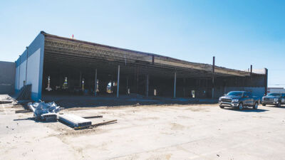  Construction is underway at the site of the former Toys R Us in Roseville. 