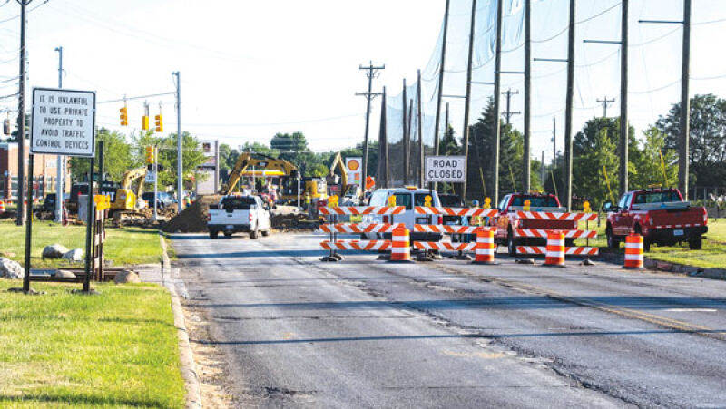 Gratiot Construction Closing 2 Major Cross Streets In Roseville