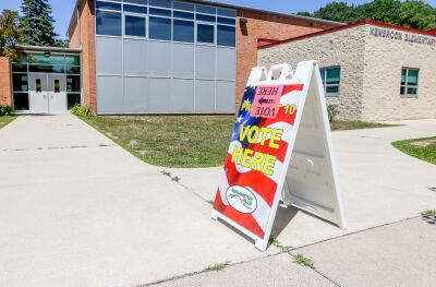  A precinct in Farmington welcomes voters Aug. 2. 