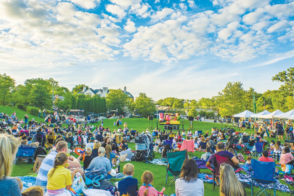  The Birmingham Shopping District is hosting another year of Movie Nights in Booth Park.  