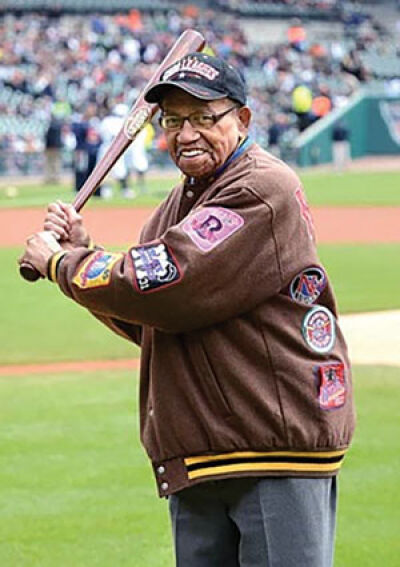  The Tigers have called upon Ron Teasley several times to throw out the ceremonial first pitch during the times the former Negro Leagues were celebrated. 