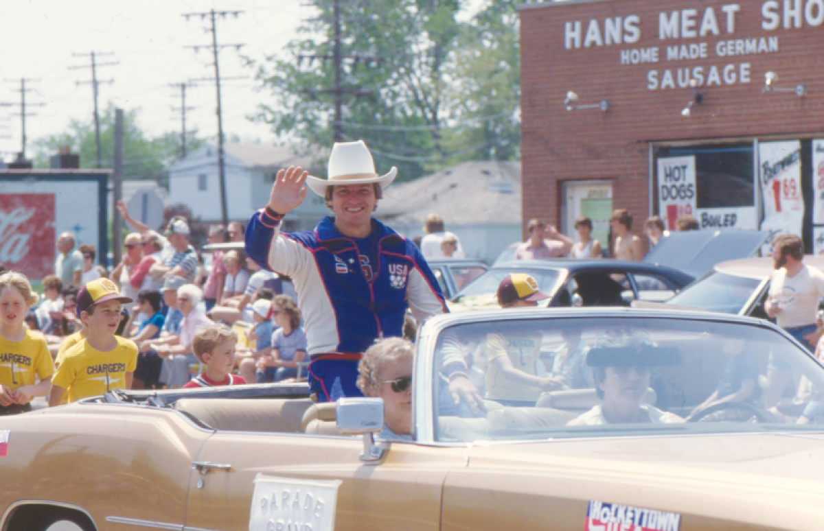  Mark Wells was honored at the 1980 St. Clair Shores Memorial Day Parade. 