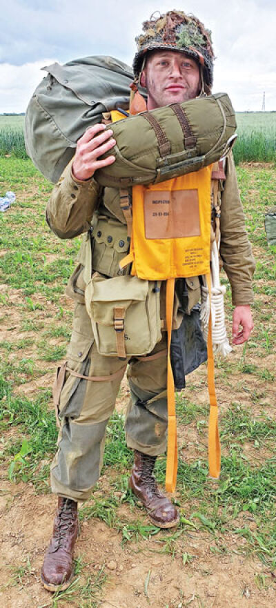  In June, Ott is going to parachute into Normandy for the 80th anniversary of D-Day. He also went to France for the 75th anniversary of the battle, where he was photographed on the drop zone. 