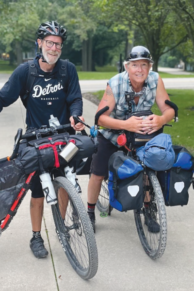  Cyclists and Thomas Henry, of Ferndale, left, and Mike DeLorenzo, of Romeo, are gearing up for Pedal4ALS, a more than 500-mile ride to raise $20,000 to support ALS of Michigan, a Southfield-based nonprofit serving Michigan’s ALS community. 