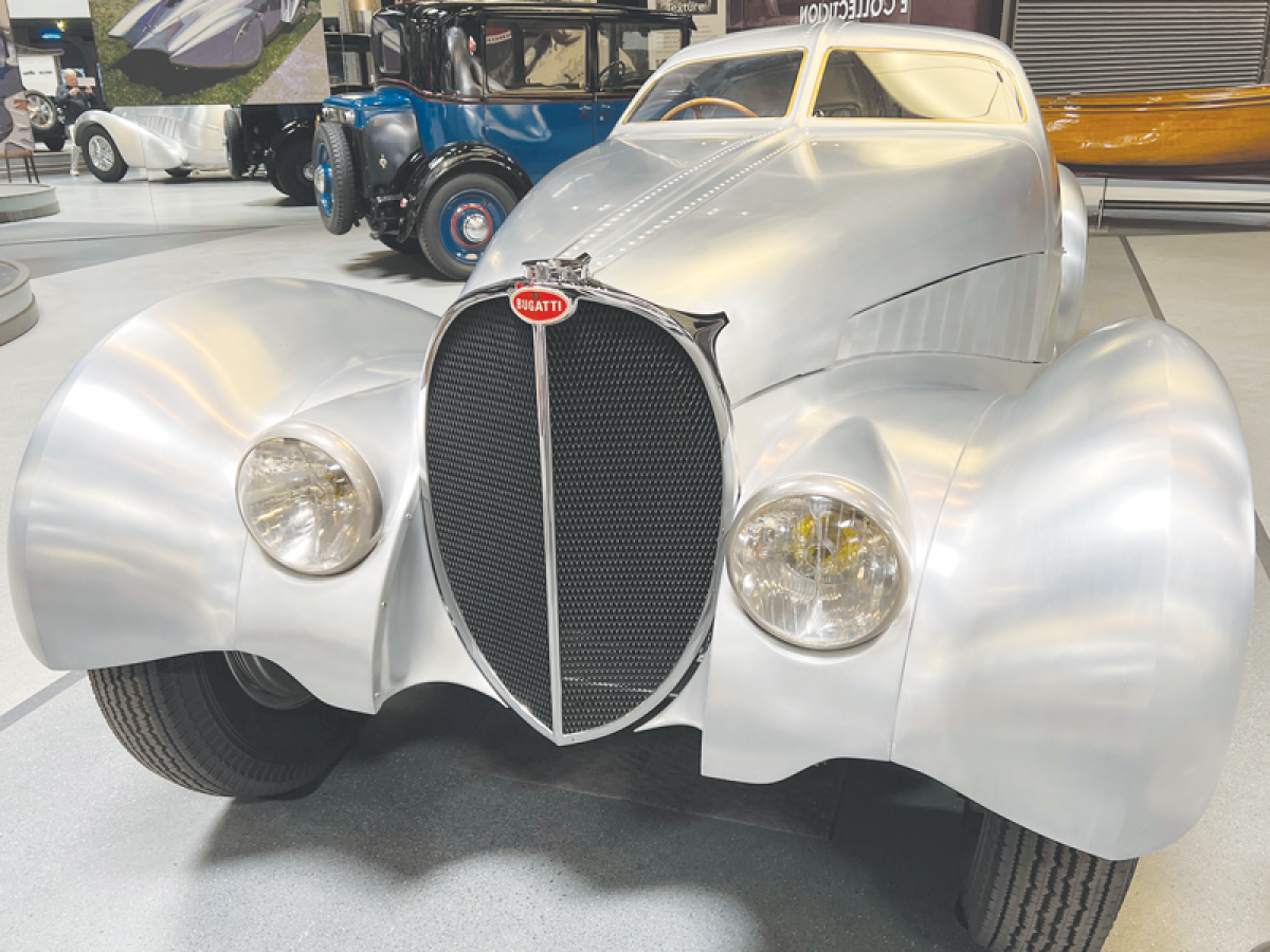  A 1939 Bugatti billed as “Bugatti’s Final Masterpiece” will be one of the unique vehicles that visitors will see during EyesOn Design. 