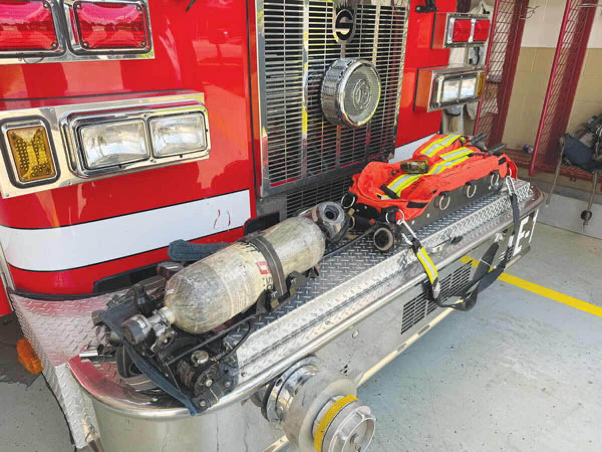  The St. Clair Shores Fire Department will soon replace its current stock of air packs. 