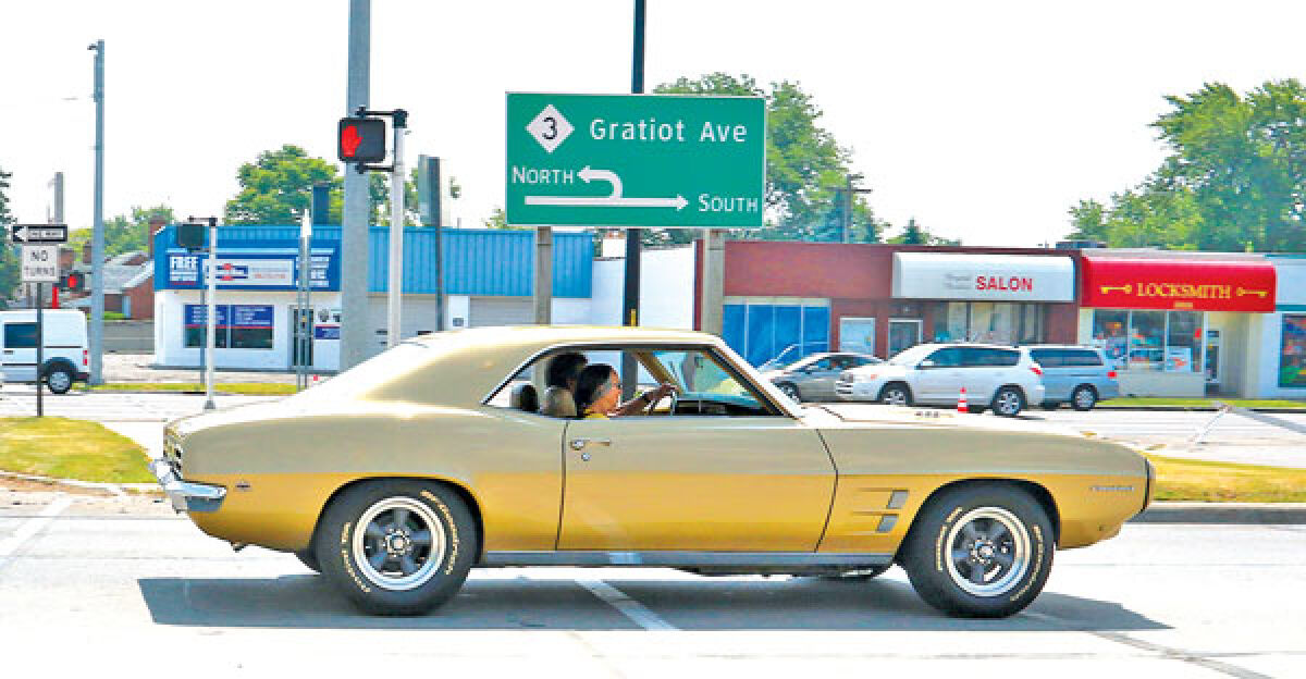  Eastpointe Cruisin’ Gratiot began 25 years ago as a way to bring people into the city and raise money for local charities. Eastpointe High School, shown above at a past cruise, will have a car show from 11 a.m. to 4 p.m. June 15. 