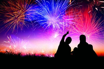  Fireworks display to be set off from Walled Lake 