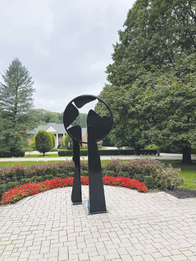  The sculpture“ Khyber,” by Tom Paul Fitzgerald, has been donated to the city by Carolle Baskin.  