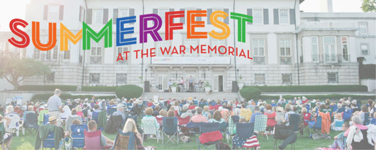  SummerFest will feature four live performances at the War Memorial. 