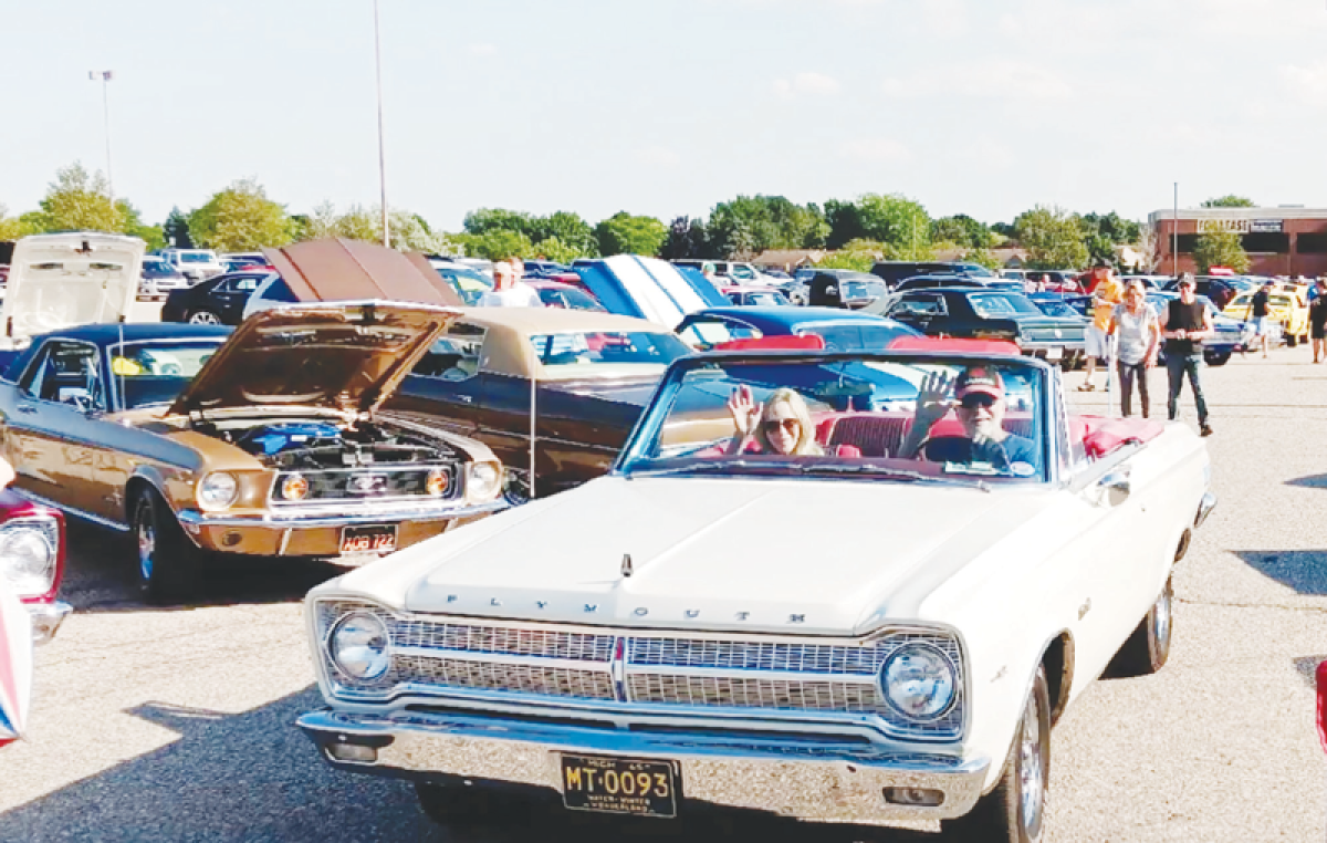  The Fun Time Cruzers Monday Night Cruise-In nights at Lakeside Mall in Sterling Heights gave car fans a chance to reminisce over their cruising days.  