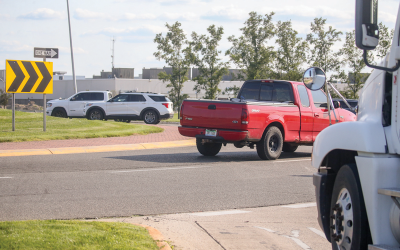  The roundabout at 18 1/2 Mile Road and Van Dyke Avenue has a perennial presence on Michigan Auto Law’s “Most Dangerous Intersections” list. 