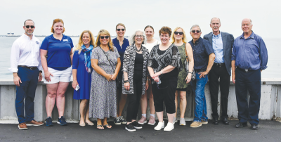  Leaders from Grosse Pointe City take officials from Eaton Rapids on a tour of Grosse Pointe City June 26. 