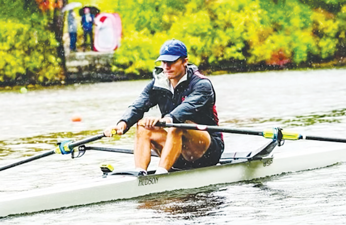  California Rowing Club members Sorin Koszyk, pictured, and Ben Davison placed first in the men’s double sculls final at the 2024 World Rowing Final Olympic & Paralympic Qualification Regatta in Lucerne, Switzerland, to punch their ticket to the Olympic Games Paris 2024. 