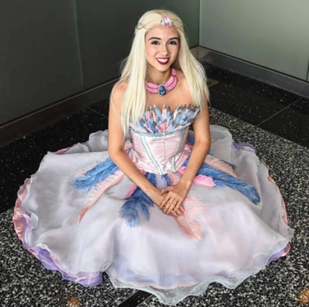  Iyla O’Connor cosplays a wide variety of characters including Barbie from “Barbie Swan Lake.” 