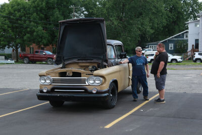  Vehicles were available for people to view and talk about throughout the day between noon and 5 p.m. July 13. 