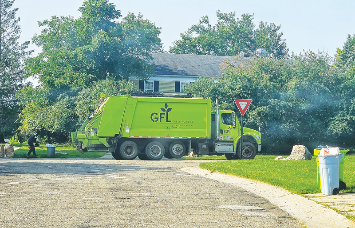  Priority Waste took over waste hauling services from GFL Environmental Inc. July 1. 