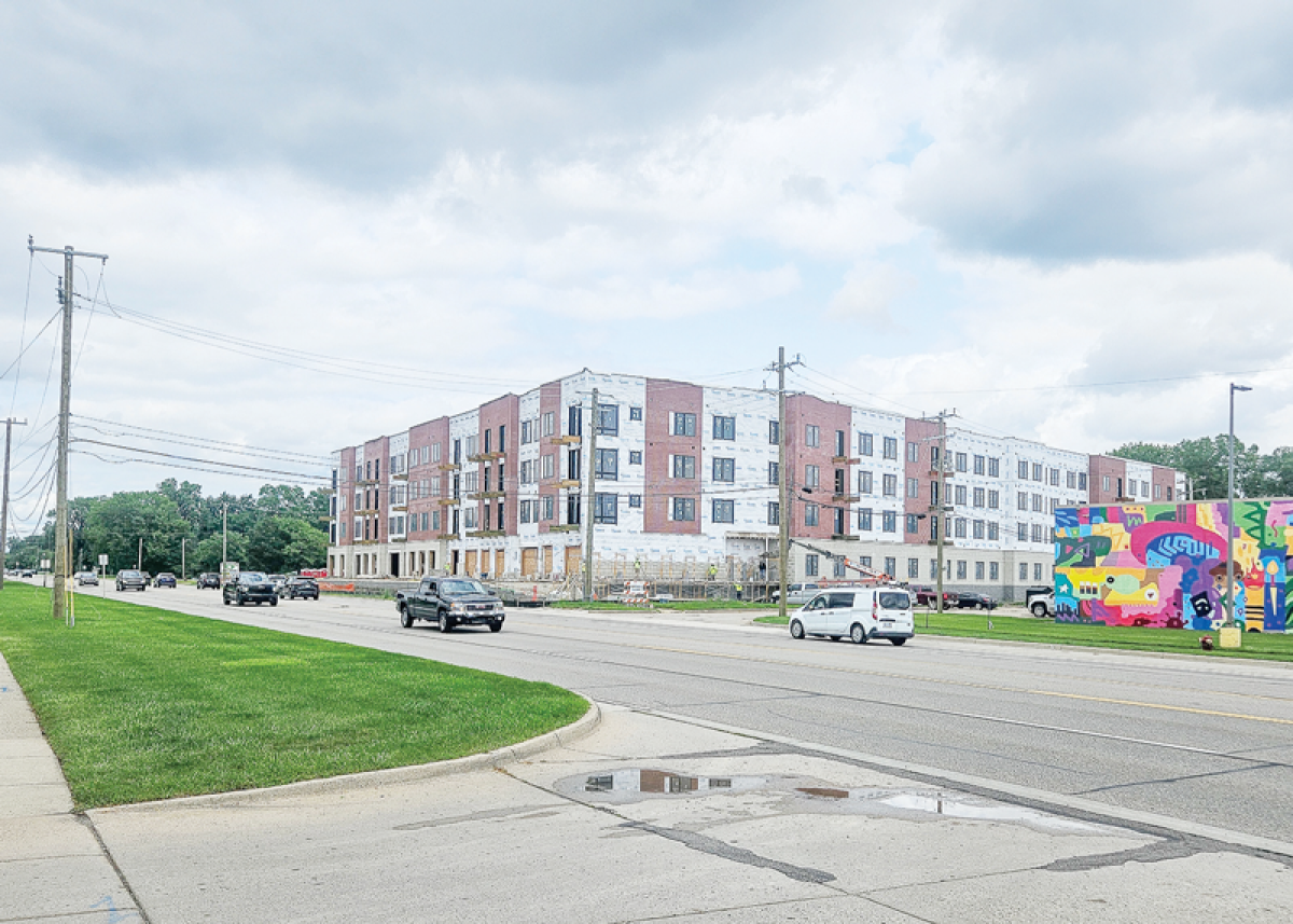  The Chaldean Community Foundation’s “phase one” project to construct a four-story apartment complex is already underway just a bit to the south along Van Dyke. The CCF’s latest proposal, which the City Council discussed July 16, is being called “phase two.”  