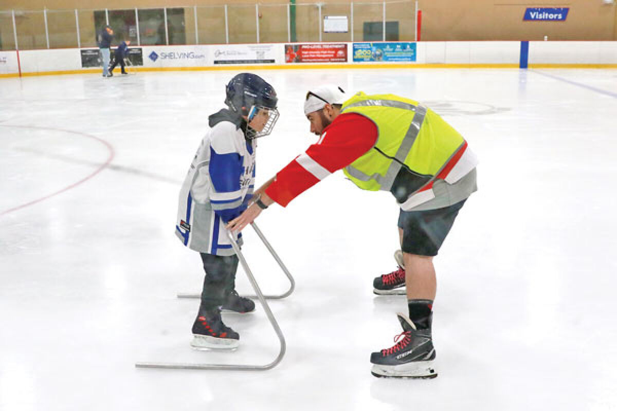  The Hockey Mentors for Special Players’ annual hockey tournament and skating event July 27 allowed disabled attendees the chance to learn to skate or play hockey. 