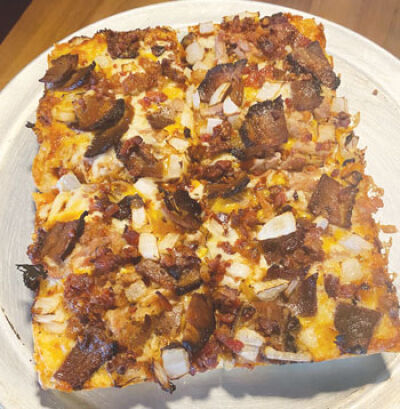  The “Smokehouse Pizza,” submitted by Sterling Heights resident Kyle Van Huysse, was the winner of Shield’s Restaurant and Pizzeria 2024 Pizza Bake-Off Contest. 