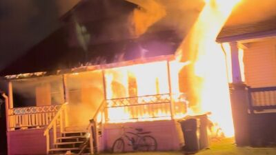  Fire damaged two homes on Muir Street in Hazel Park on July 30.  