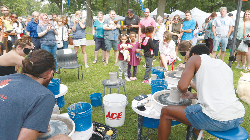 Live pottery and circus acts planned for Hazel Park Art Fair