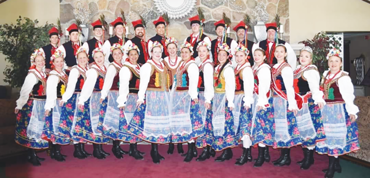  The Polish Roman Catholic Union of America Zakopane Polish Folk Dance Ensemble, wearing their “Krakowski Costume” from Krakow, Poland. The group is a staple at the Polish Day Parade. 