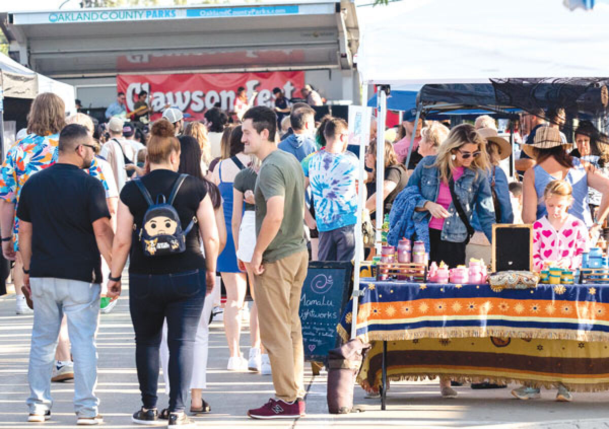  Clawson Fest is returning to downtown Clawson from noon to 8 p.m. Aug. 24 on Main Street between 14 Mile Road and Tacoma Street in Clawson and will feature food, vendors and music. 