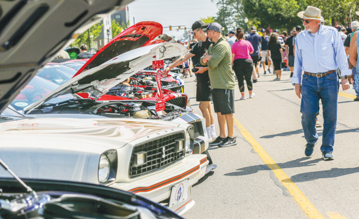  Dream Cruise festivities in Ferndale are highlighted by Mustang Alley, which will see hundreds of classic and modern Ford vehicles pack Nine Mile Road. 