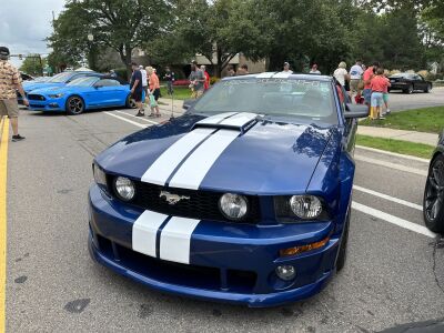  Dave Kemp, of Unionville, brought his 2007 Roush Stage 3 Ford Mustang to Mustang Alley at the Woodward Dream Cruise in Ferndale Aug. 17. 