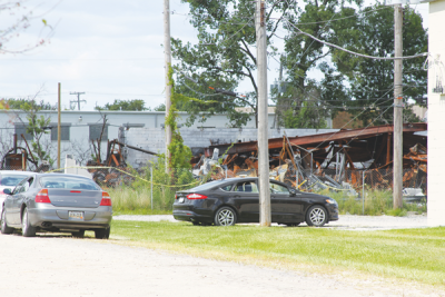  The Environmental Protection Agency has started its cleanup at the site of the Goo Smoke Shop explosion. 