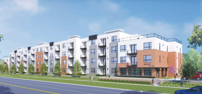  On Aug. 7, the Sterling Heights City Council voted 5-2 to pass the Chaldean Community Foundation’s second apartment complex proposal for the North Van Dyke Avenue Corridor, as seen in this concept rendering. 