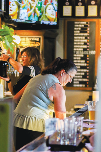  “For us directly, it won’t be an immediate effect because we already pay above the minimum wage,” Dragonmead Brewery owner Spencer Channell said about changes in the state’s minimum wage law. “We already pay tipped employees more than what it will be raised to.” 