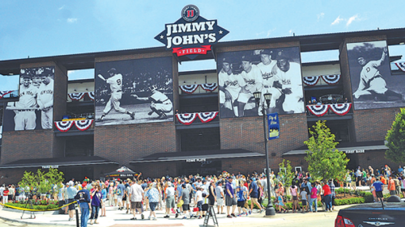 The state budget allocates .5 million for improvements to Jimmy John’s Field