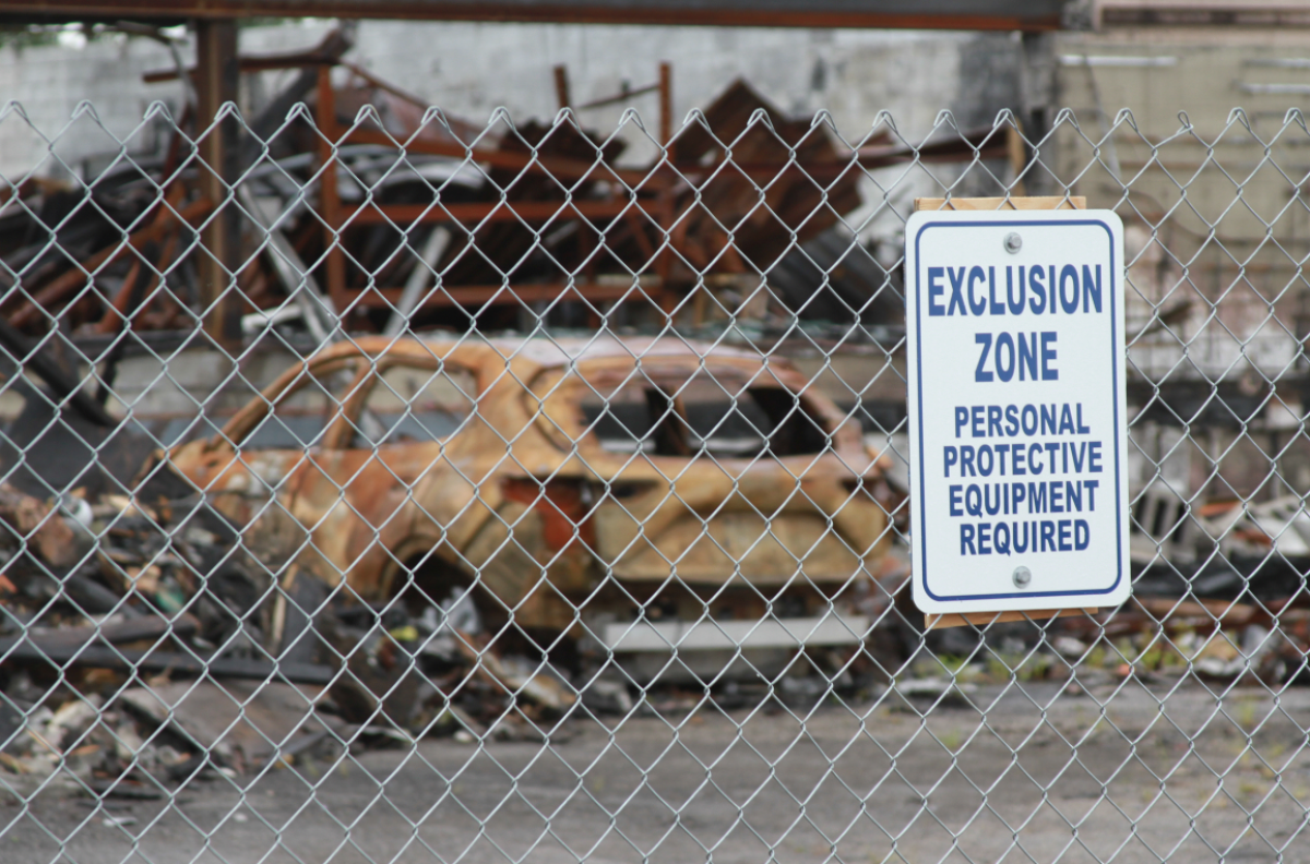  The Environmental  Protection Agency held a press conference on Aug. 27 to provide an update about its cleanup of the March 4 Goo Smoke Shop explosion. 