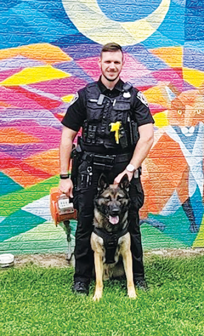  Officer John Bradley and his dog Harko are the current K-9 unit for the city of Madison Heights. They will appear at an upcoming  K-9 demonstration at Rosie’s Park Sept. 21, along with K-9 units from Hazel Park and Royal Oak.  