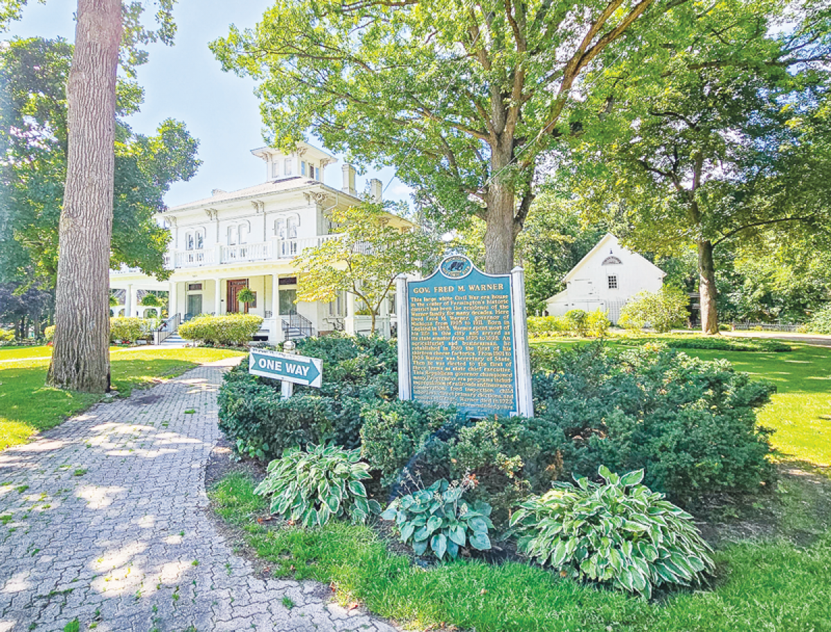  Farmington City Council members have come up with some ideas  for improvements to the Governor Warner Mansion. 