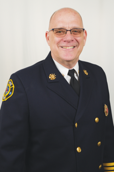  Todd Gary is the new chief of the Rochester Hills Fire Department. 