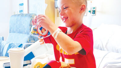  Young patients receive support and positivity through Bottomless Toy Chest 