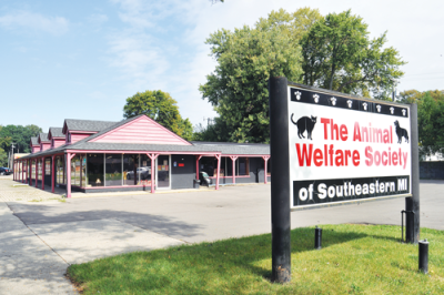  The Animal Welfare Society of Southeastern Michigan, on John R Road north of 11 Mile Road in Madison Heights, is at risk of closing after Facebook shuttered its support network of nearly 30,000. The rescue depended on the account to reach people for donations, supplies and volunteers.  