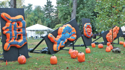  Displays at the Detroit Zoo Jack-O-Lantern Journey can be enjoyed throughout the day, but the light show is open from 5 to 10 p.m. Oct. 25, 26 and 27. 