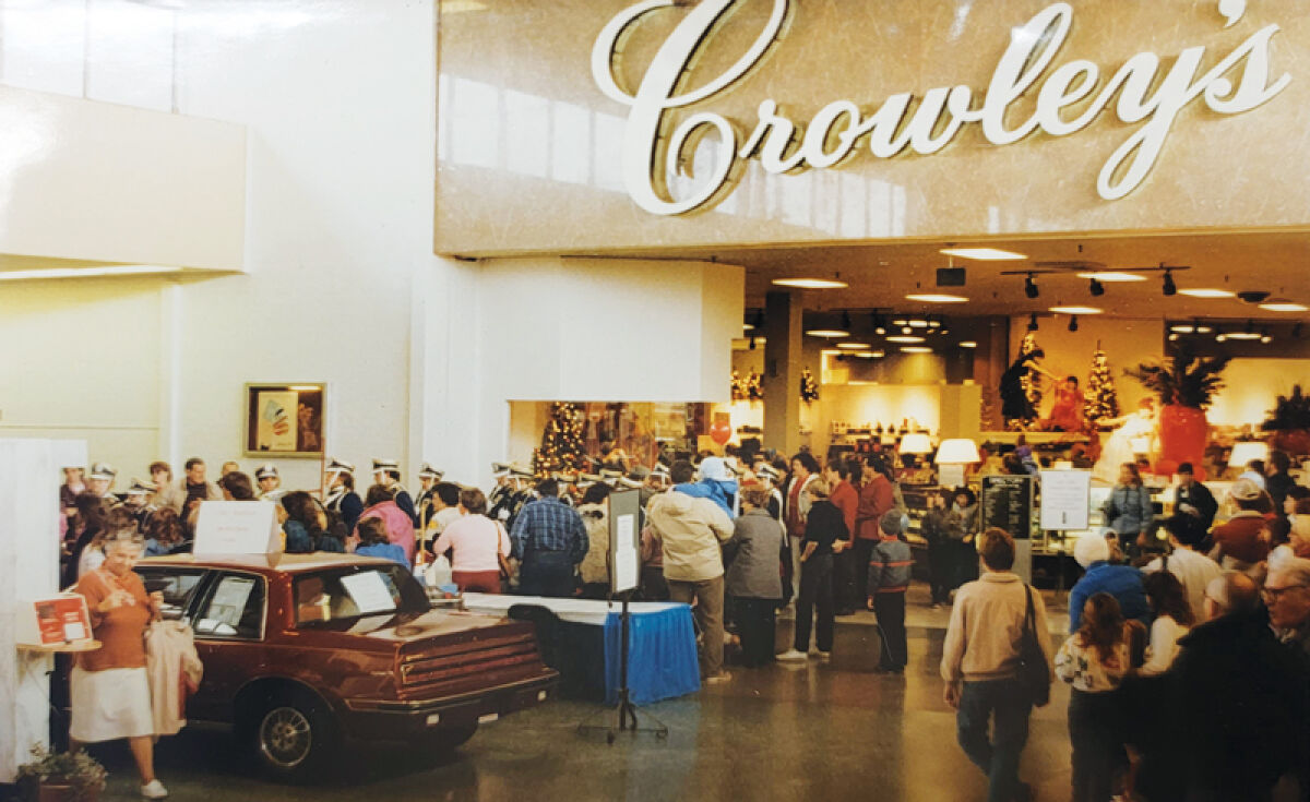  Crowley’s Department Store was a staple at Macomb Mall for many years. 