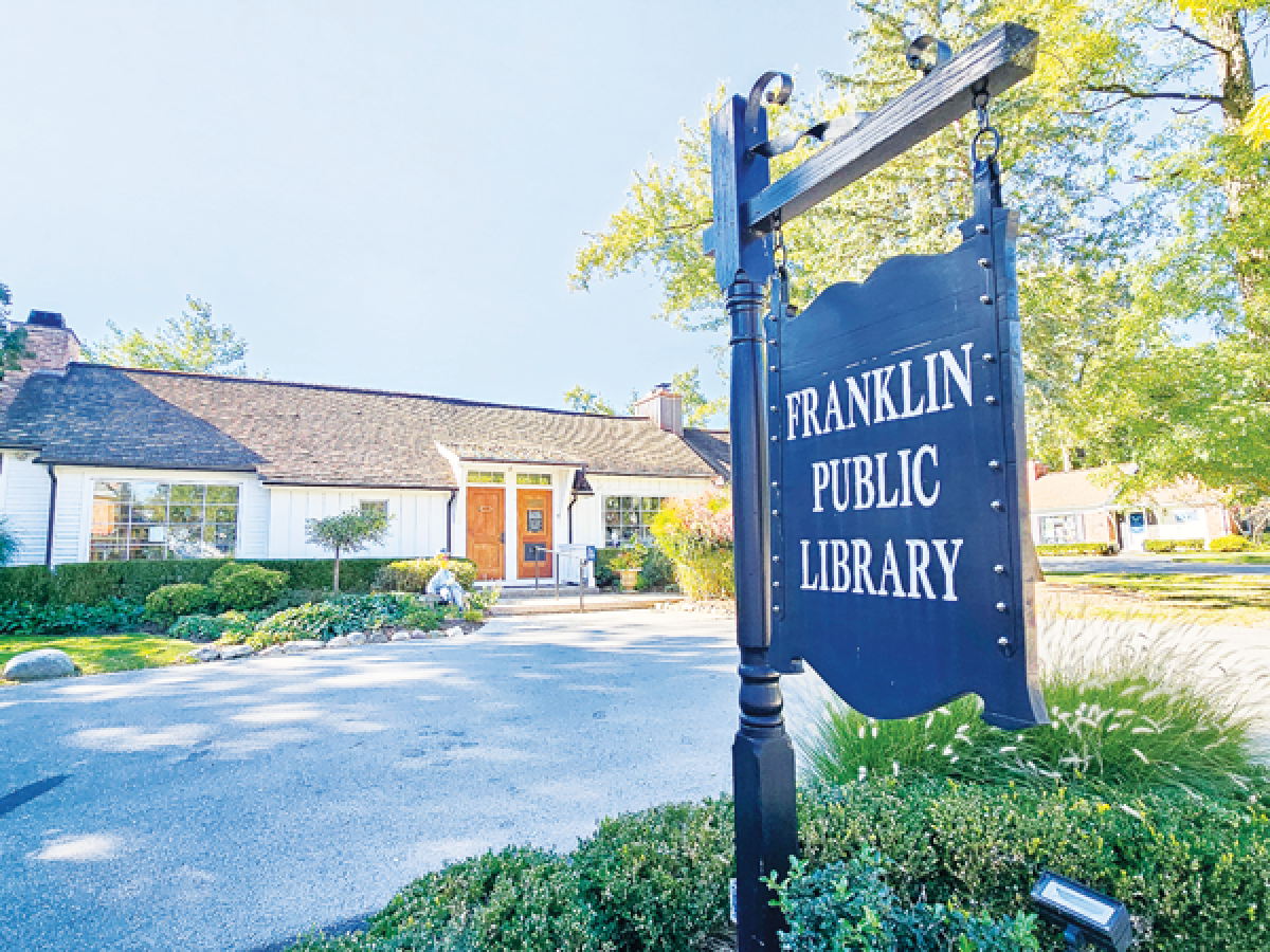  Franklin voters will come across a village library millage proposal on their November ballots. 