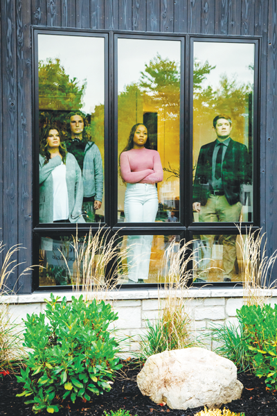  Actors Patricia Rutkey, Curtis Martin, Aaliyah Symone and Christopher Bateson will perform in the Birmingham Village Players’ production of “Next to Normal.”  