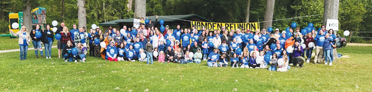  The Hamden family hosts its annual family reunion at River Bends Park. This year the family celebrated its 100th year of holding a reunion. 