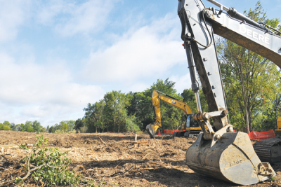  The land is cleared and ready for construction crews to begin  building a “neuro-inclusive” neighborhood called Walton Oaks. 