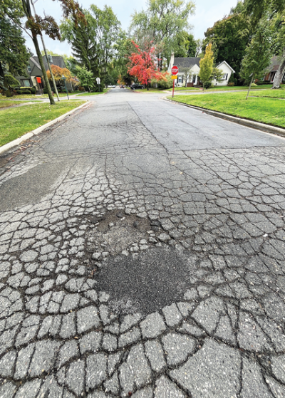  Newport Boulevard will undergo construction next year during Huntington Woods’ summer construction season. 