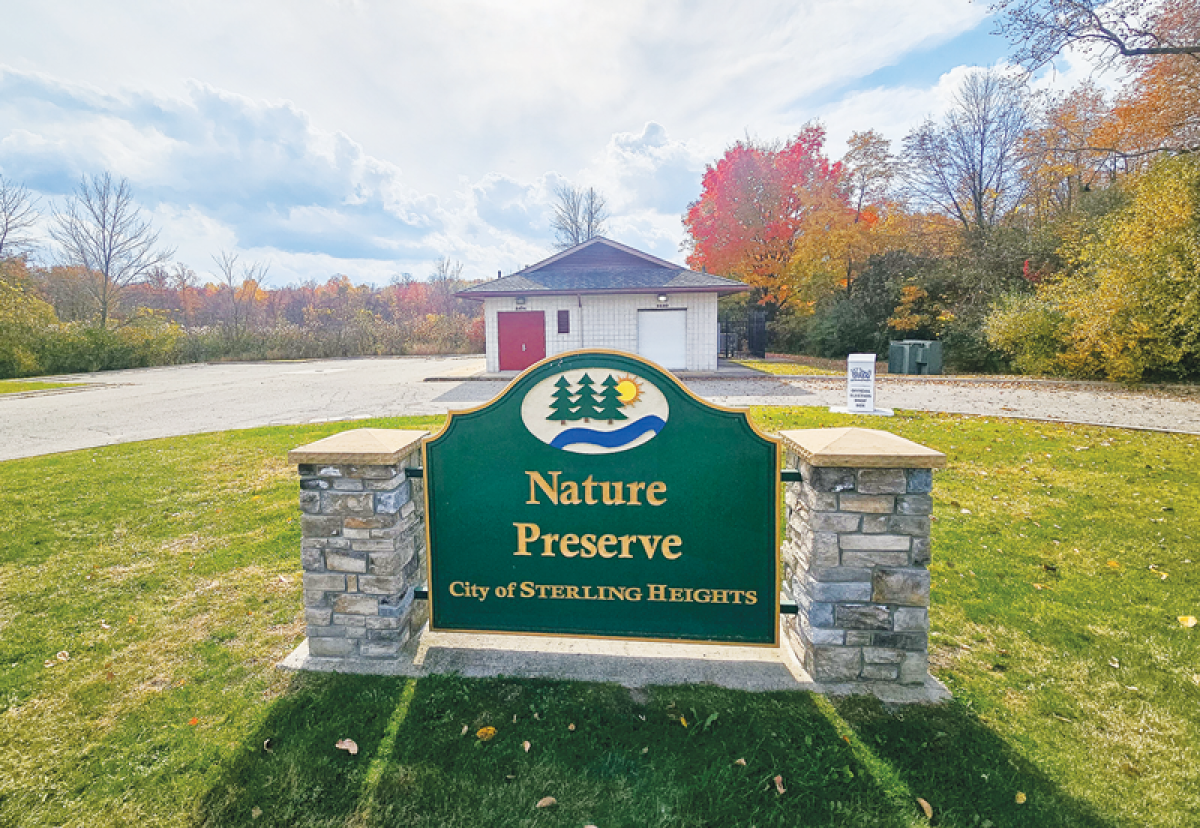  A natural, accessible pathway that would enter the Sterling Heights Nature Preserve is one of the amenities in a Sterling Heights ballot proposal for this upcoming election. City officials estimate that a nature preserve pathway would cost roughly $4.7 million out of $92 million expected to be raised under the 15-year, 0.95-mill millage proposal. 